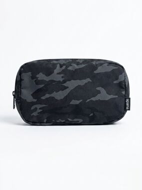 ​Apana Black Grey Camo Belt Bag See Me Run Crossbody Waist Pouch NWOT